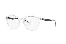 New Emporio Armani Man Phantos Eyeglasses EA3188U 5893 Shiny Crystal 51mm