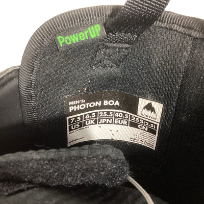 Burton Imprint 3 Photon Boa Snowboard Boots - Men's Sz 7.5 - Black