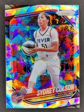 2025 Panini WNBA Prizm SYDNEY COLSON Silver Ice Prizm #1 Indiana Fever (C)
