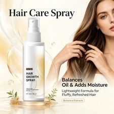 Snidin Hair Growth Spray With Rosemary Oil & Biotin 60ml - Non-Greasy, Hair Loss
