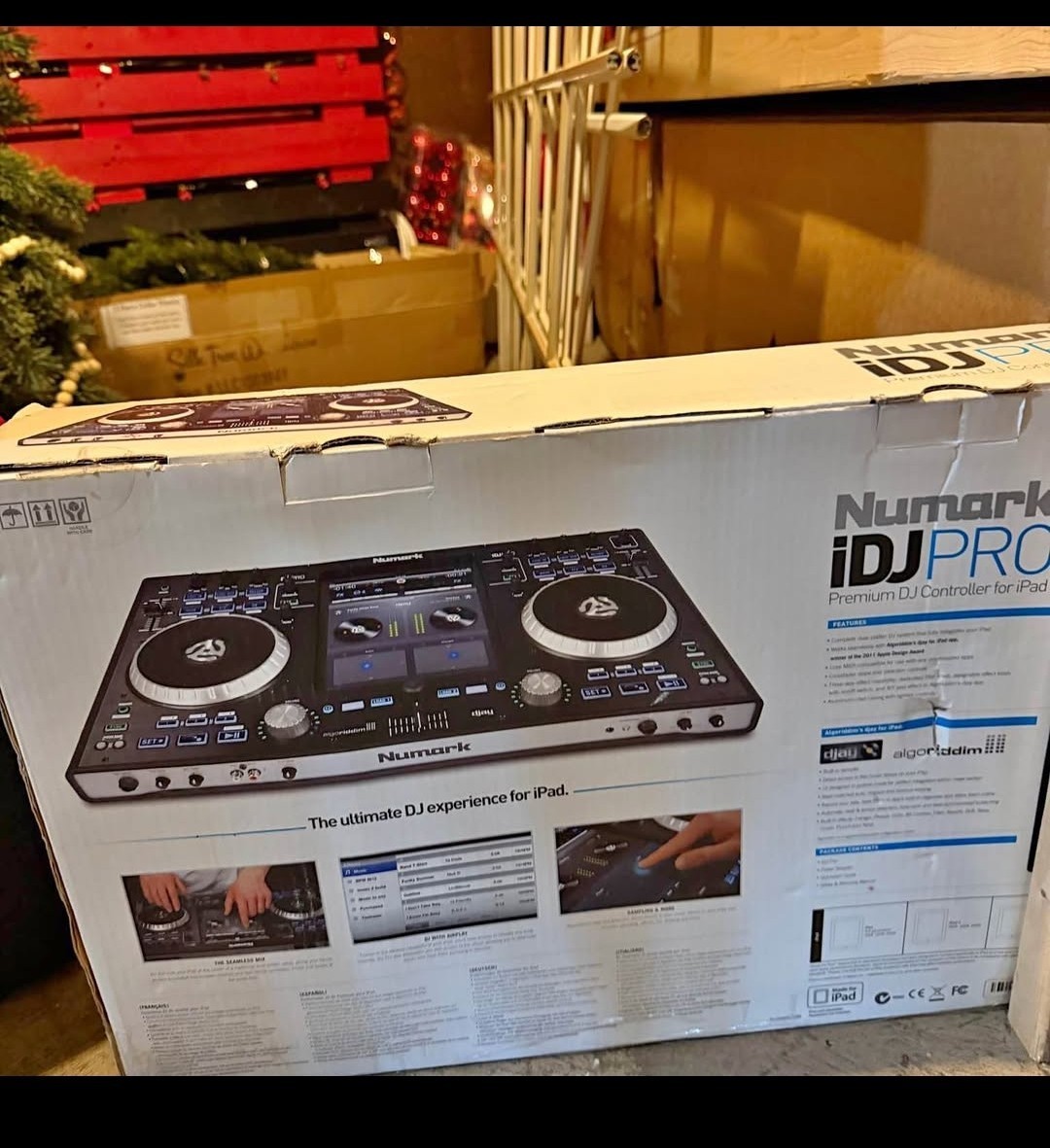 Numark iDJ PRO Double Deck DJ Controller, Filter, USB, RCA, PC/Mac