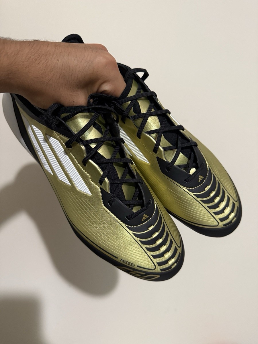 Adidas Messi F50 Elite 'Triunfo Dorado' US 8 (26 CM) *WORN Adidas Messi F50 Elite 'Triunfo Dorado' US 8 (26 CM) *WORN