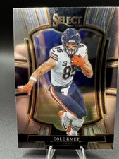 2025 Panini Select Silver Cole Kmet #174 Chicago Bears