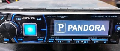Alpine CDE-HD149BT CD/MP3/USB/ Bluetooth, HD Receiver - Tested & Works Great
