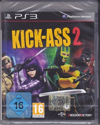 Ps3 KICK-ASS 2 Playstation Neu Sealed Import mit Italienisch