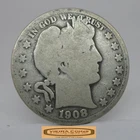 1908-O Barber Silver Half Dollar - #C55314NQ