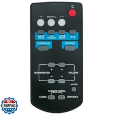 FSR60 WY57800 Replace Remote Control Applicable for Yamaha Soundbar ATS-1010 