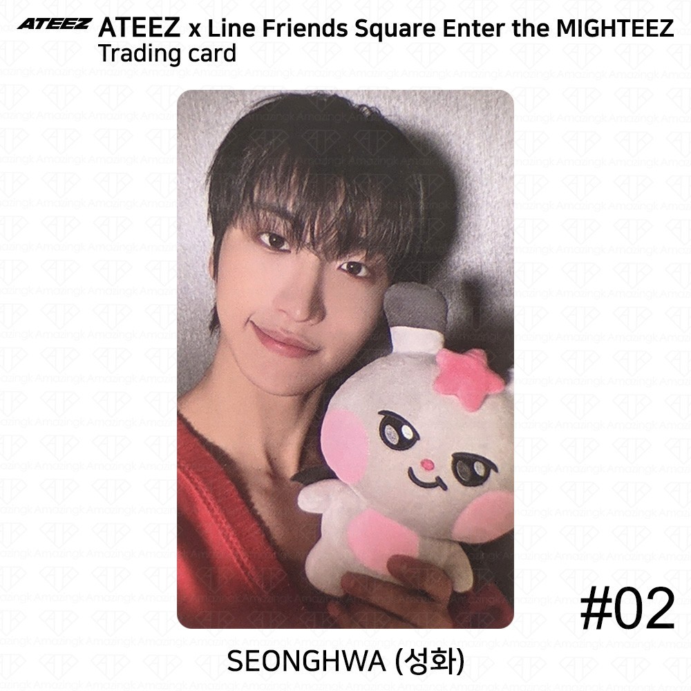 最安◇ATEEZ LINE FRIENDS トレカ コンプ① ATEEZ LINE FRIENDS トレカ ソンファ① - メルカリ