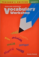 Vocabulary Workshop, Level C Hardcover Jerome Shostak