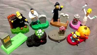 burger king simpsons halloween toys