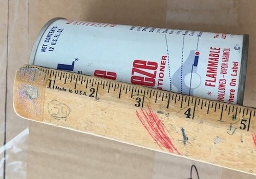 Anti-Freeze Can Gas Pyroil Vintage Original Full Unopened Oil Gasoline 1960's - Picture 10 of 12