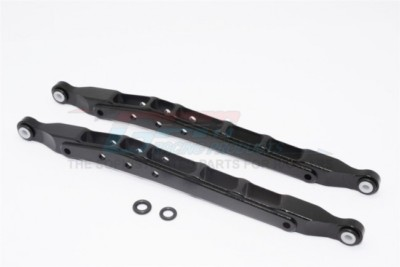 #ad GPM Racing Axial SMT10 Yeti Black Aluminum Lower Chassis Link Set MJ014LF R BK $23.90
