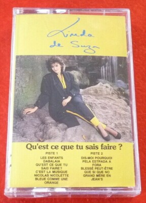*Cassette Audio Album Linda DeSuza Qu'est Ce Que tu Sais Faire ? - Pop