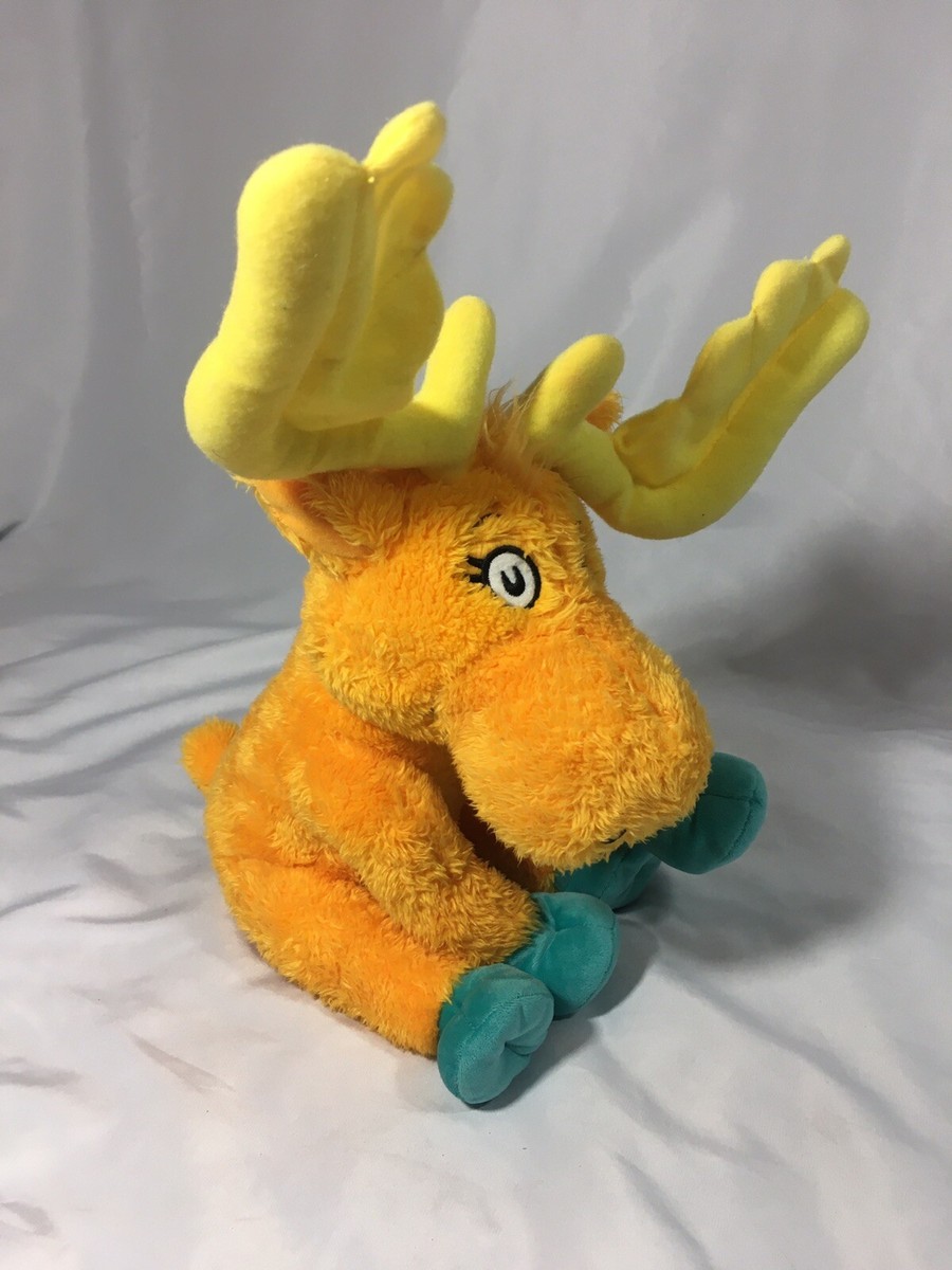 Kohls Cares Dr Seuss Thidwick Big Hearted Moose Orange Yellow
