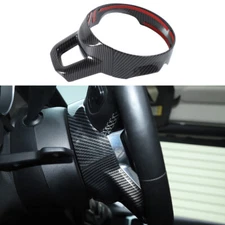 Steering Wheel Upper Base Decor Cover Overlay Trim for Jeep Wrangler JL 2018+