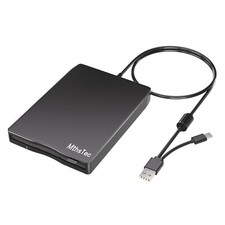 USB Floppy Drive 3.5" External USB Type-C 1.44 MB FDD for Windows XP to 11