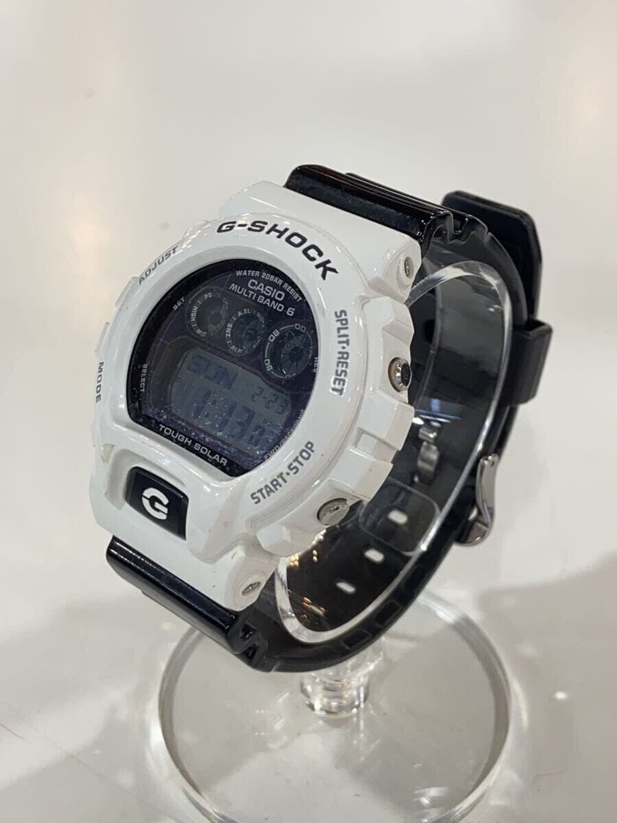 CASIO G-SHOCK GW-6900GW-7JF White/Black Resin Solar Digital CASIO G-SHOCK GW-6900GW-7JF White/Black Resin Solar Digital
