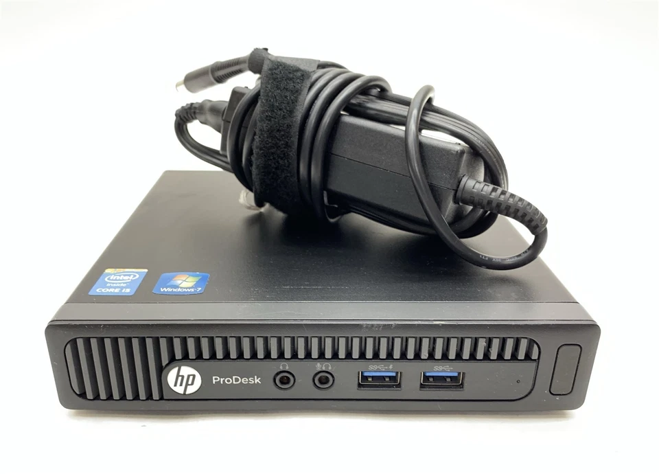 HP ProDesk 600 G1 DM Core i5-4590T 2GHz 16GB 1TB SSD Windows 10 Desktop Mini PC - Image 4 of 4