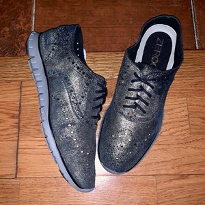 cole haan metallic sneakers
