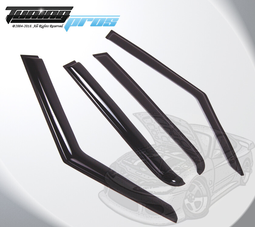 For Mini Countryman 20112015 Smoke OutChannel Window Rain Guards