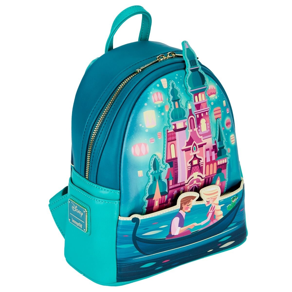 Loungefly Disney Tangled Rapunzel Castle Glow In The Dark  display picture 1