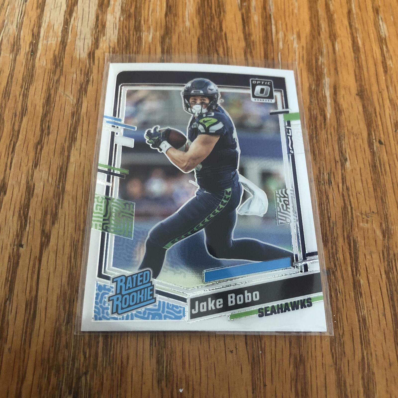 2023 Donruss Optic Jake Bobo Rated Rookie Base Card #288 Seattle Seahawks RC