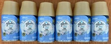 6 Glade Automatic Spray Air Freshener Refills 6.2 Ounce Cans Clean Linen Free SH