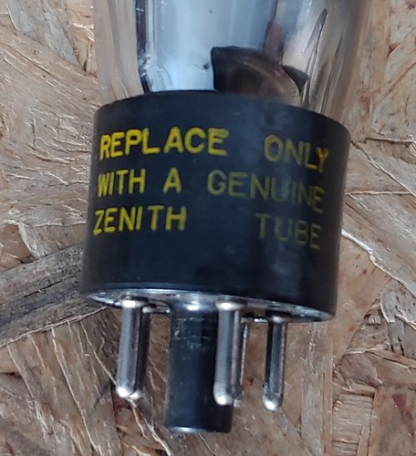 Used ZENITH 6J5G Vacuum TUBE Tests 100% & GOOD GAS Strong Tube - Picture 11 of 13