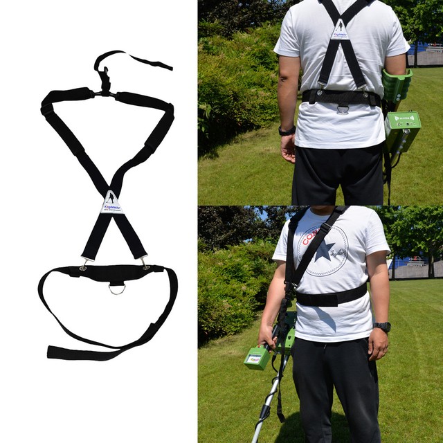 Universal Metal Detector Bungee Support Harness EZ Easy Swing Fully