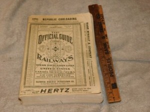 ORIGINAL VG FEBRUARY 1961 THE OFFICIAL GUIDE STANDARD TIME OF THE RAILWAYS BOOK
