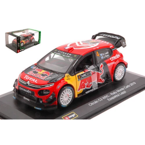 Modellini statici auto da corsa Rally Burago Citroën