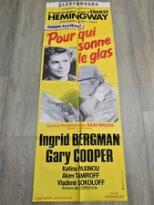 For Whom the Bell Tolls French Movie Poster 23