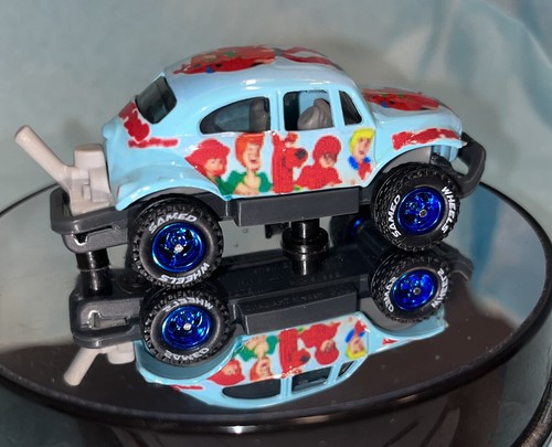 Matchbox Vw 4X4 Baja Bug Scooby Doo It’s A Custom 17 MM Real Riders - Picture 8 of 15