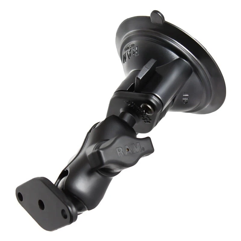 Supporto A Ventosa Per Navigatore GPS Auto – Staffa Regolabile Con Attacco A 4 Griffe E Rotazione 180°