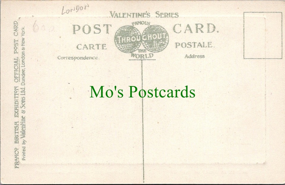 Exhibition Postcard FrancoBritish Exhibition, Court of Honour