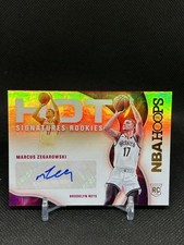 2021-22 Panini NBA Hoops Marcus Zegarowski Hot Signatures Rookies Auto #HSR-MZ