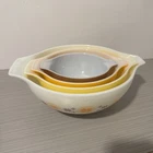 PYREX Town & Country Cinderella Mixing Bowls - Set of 4 441, 442, 443, 444