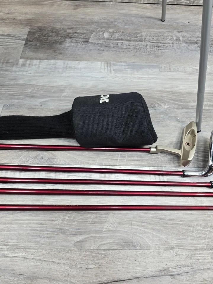 Conjunto RAM ZX Tour Jr ferros curtos médios longos bolsa suporte putter driver destro grafite - Imagem 3 de 4