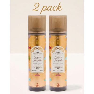 NEW Bath & Body Works 2 PACK Life's a Fairytale Fine Fragrance Mist 8 fl oz