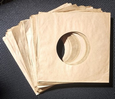 Brown Kraft 45 Sleeves Lot of 20 VG+/EX