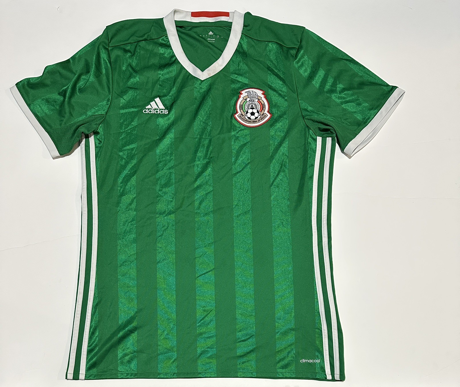 Adidas 2015-2016 Mexico National Team Soccer Jersey Men's Size Large
