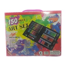 150pc Art Drawing Set Kit For Kids Childrens Teens Adults Supplies Paint Pencil