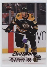 2024 Upper Deck Fleer Ultra Rookies Red Foil 12/94 Justin Brazeau #231 Rookie RC