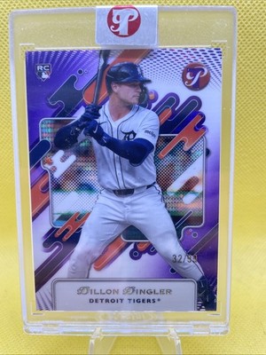 Dillon Dingler 2025 Topps Pristine Purple Pristine Refractor #121 Detroit Tigers