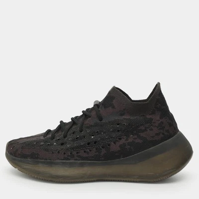 Haut bas Yeezy x Adidas Boost 380 Onyx taille 44 23 gris marron tricot... - Photo 1/4