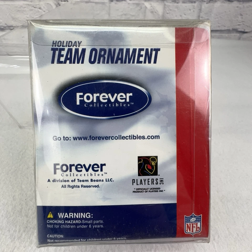 Adorno de vacaciones Steelers nuevo en caja Roethlisberger Bettis Polamalu Forever NFL de colección Foto 2 de 3