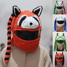 Stretchy Acrylic Helmet Liner Warm Winter Cover For Snowboarding Cycling Unisex