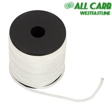 Nylon Solid Braid Rope High UV Abrasion Resistance Industrial 1/4in  250ft