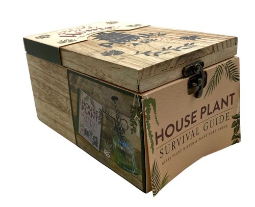 Boxer Gifts Green Houseplant Survival Guide & Mister 2-Piece Set