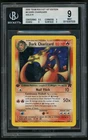 Pokemon Dark Charizard 2000 Team Rocket 1st Edition Holo Rare BGS 9 *SWIRL*